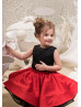 Two Pieces Lace Satin Flower Girl Dress Tutu Skirt